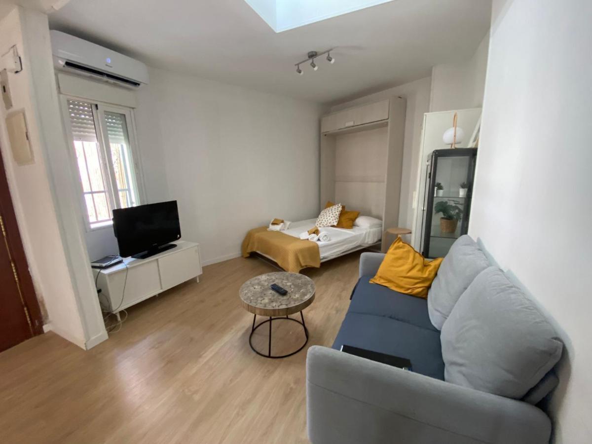 Apartamento Bonito Estudio Con Terraza Madrid Exterior foto