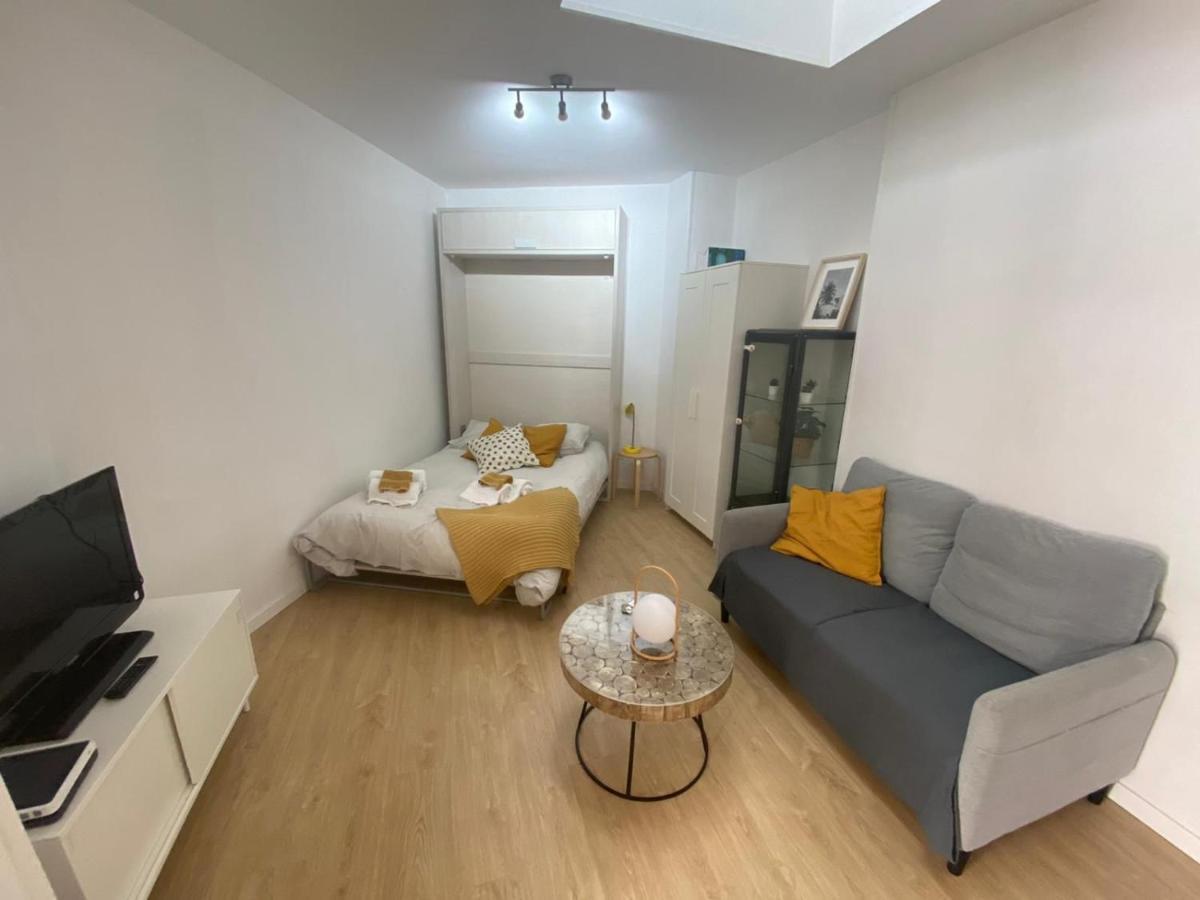 Apartamento Bonito Estudio Con Terraza Madrid Exterior foto