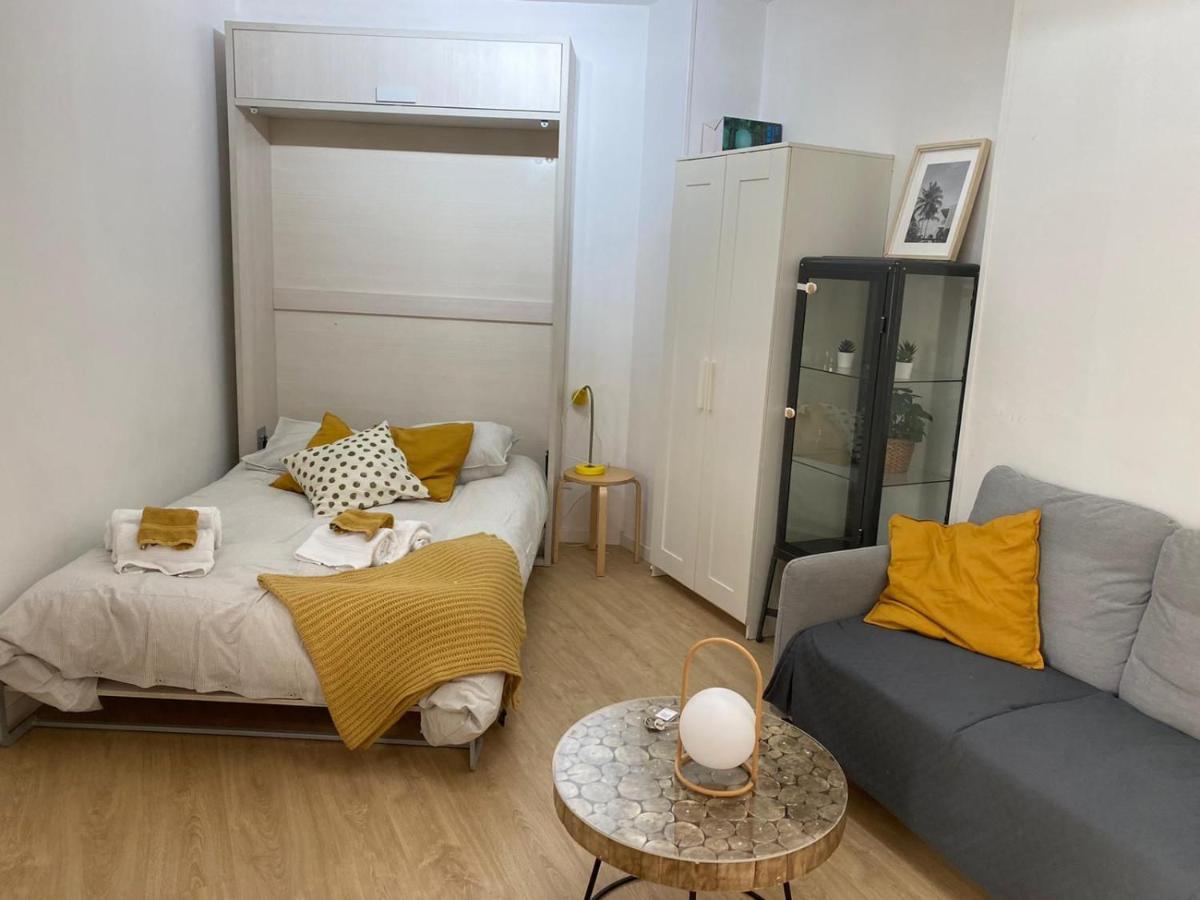 Apartamento Bonito Estudio Con Terraza Madrid Exterior foto